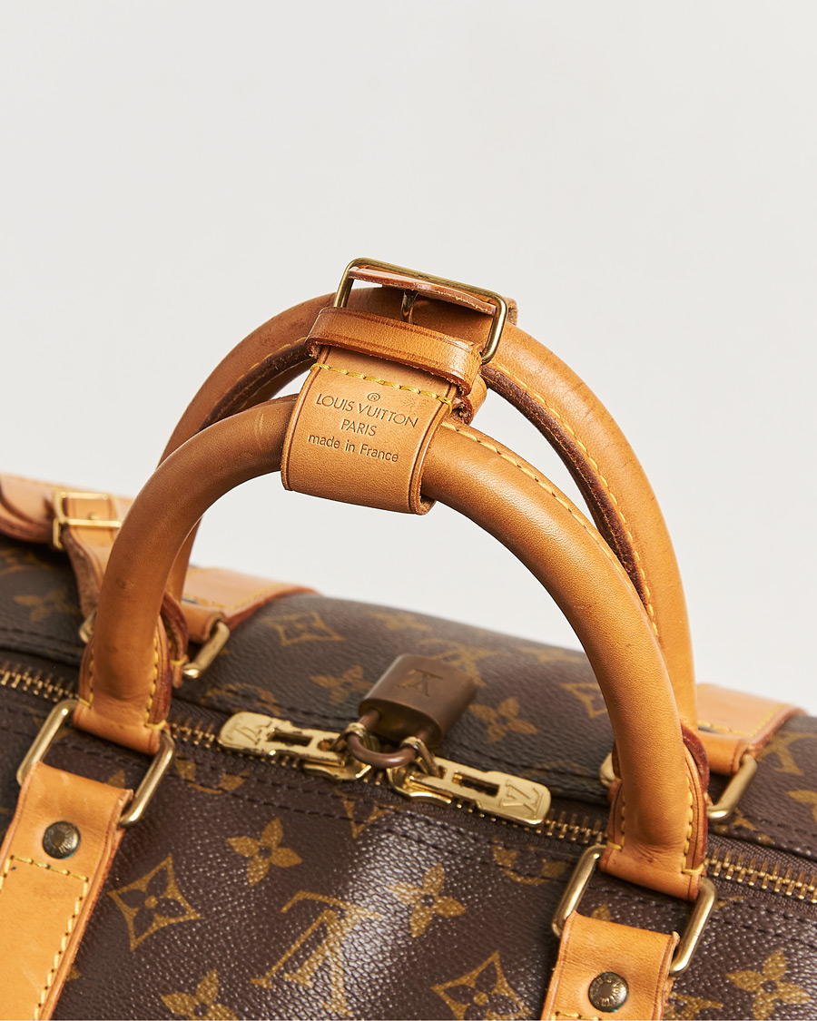 Homme | Pre-Owned & Vintage Bags | Louis Vuitton Pre-Owned | Keepall Bandouliére 55 Monogram