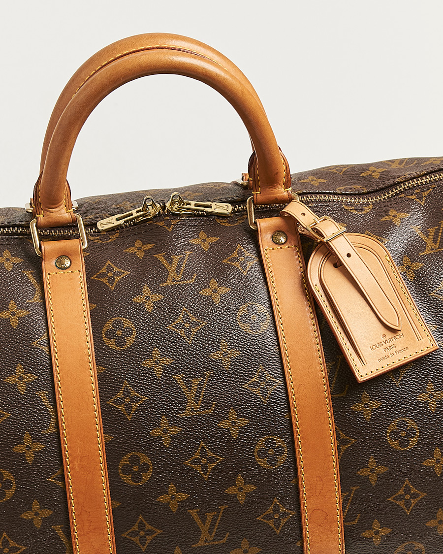 Homme | Pre-Owned & Vintage Bags | Louis Vuitton Pre-Owned | Keepall Bandouliére 55 Monogram