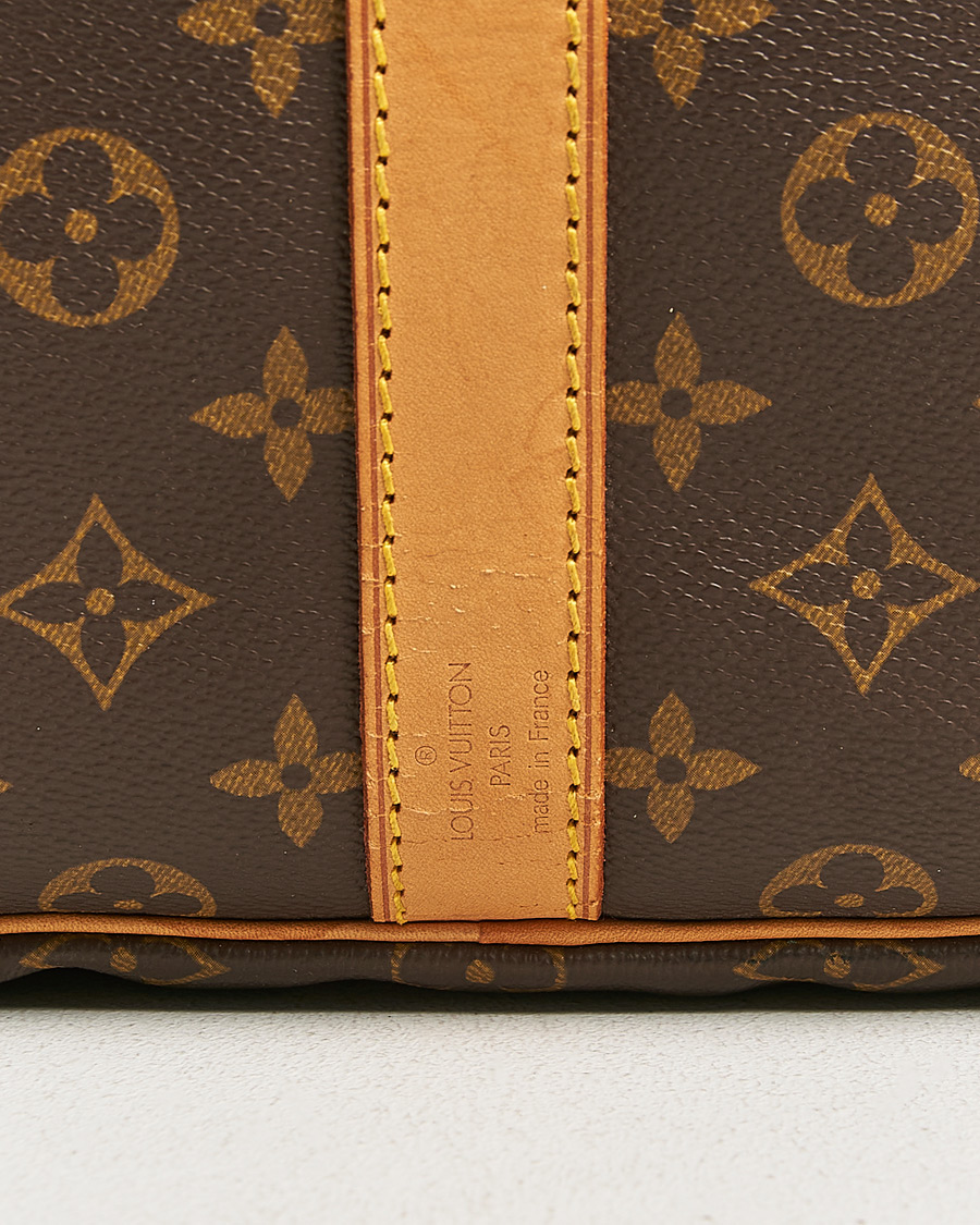 Heren | Louis Vuitton Pre-Owned Keepall Bandouliére 55 Monogram | Louis Vuitton Pre-Owned | Keepall Bandouliére 55 Monogram