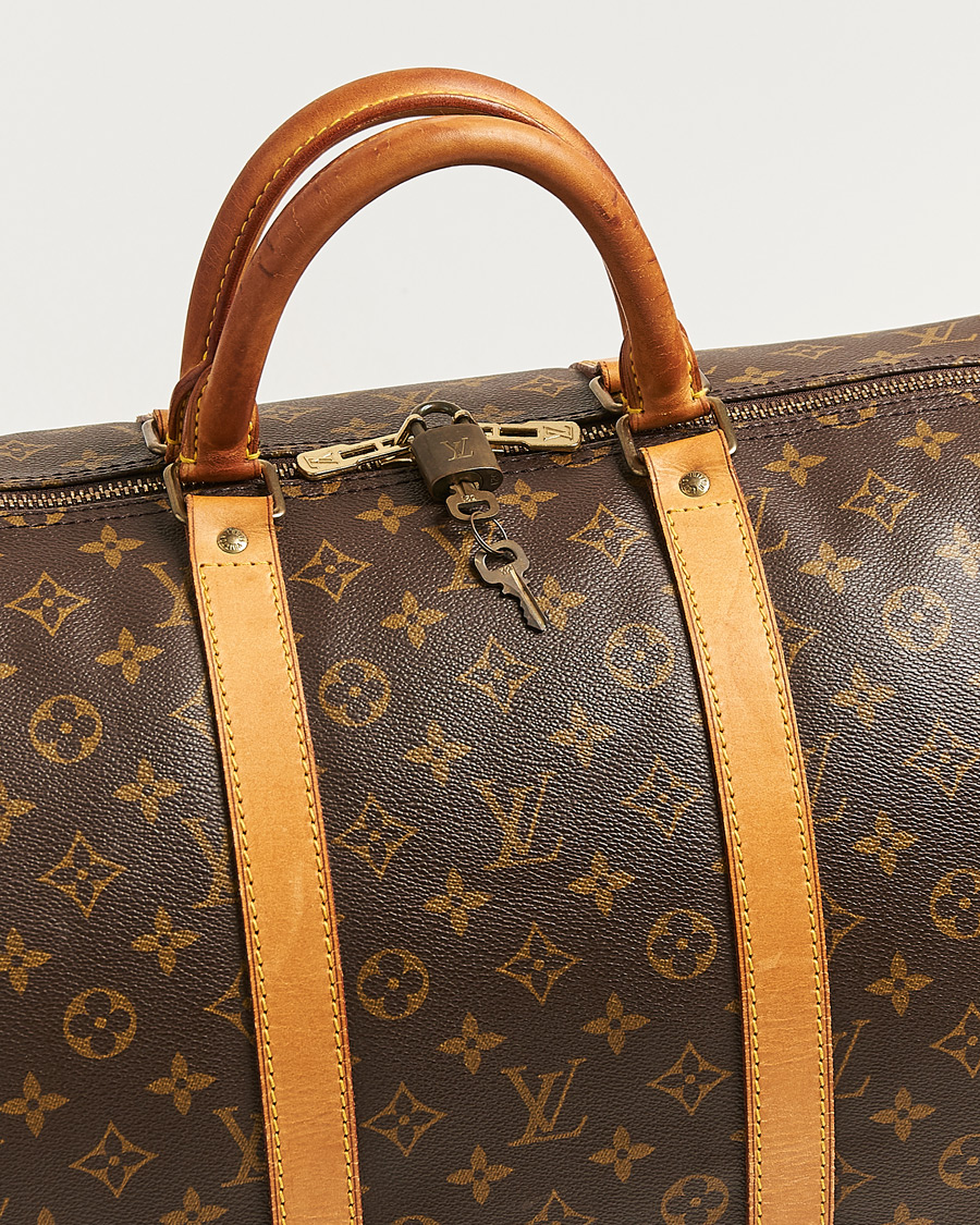 Heren | Louis Vuitton Pre-Owned Keepall Bandouliére 55 Monogram | Louis Vuitton Pre-Owned | Keepall Bandouliére 55 Monogram