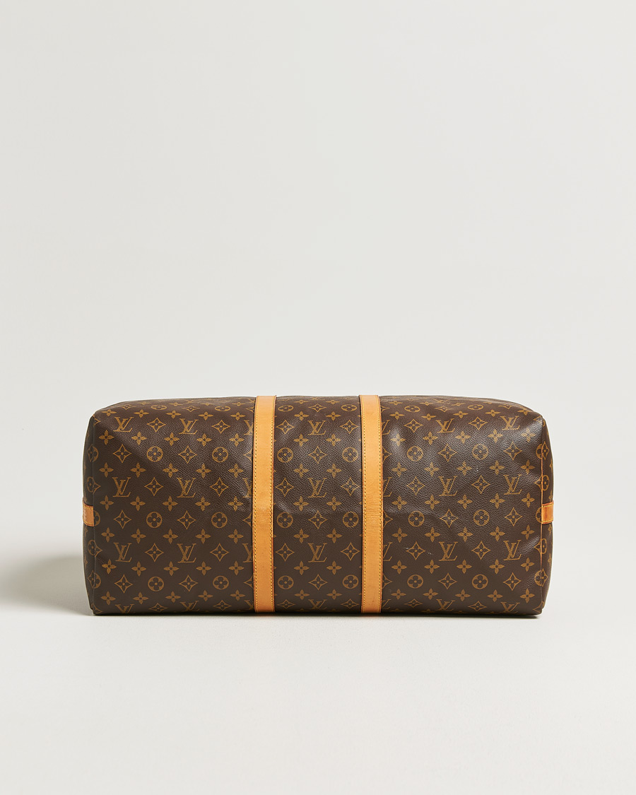 Heren | Louis Vuitton Pre-Owned Keepall Bandouliére 55 Monogram | Louis Vuitton Pre-Owned | Keepall Bandouliére 55 Monogram