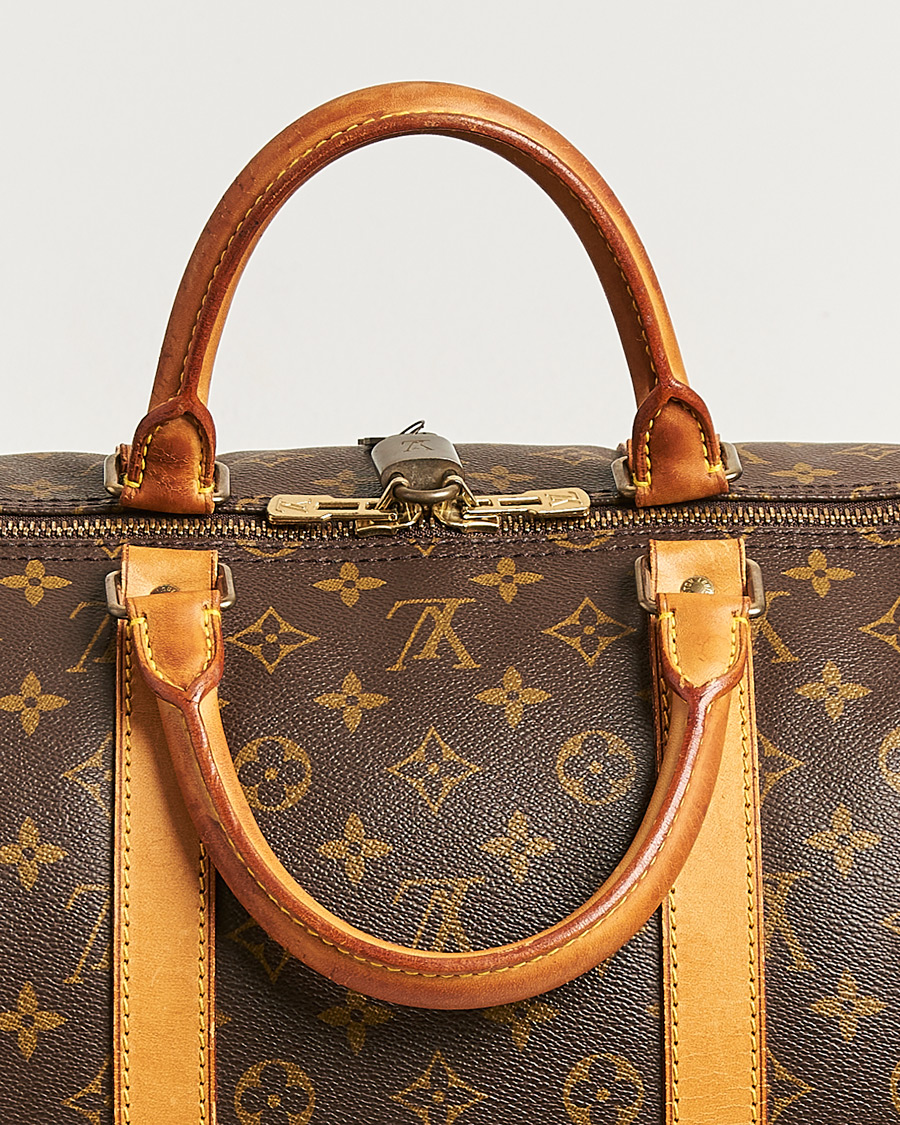 Heren | Louis Vuitton Pre-Owned Keepall Bandouliére 55 Monogram | Louis Vuitton Pre-Owned | Keepall Bandouliére 55 Monogram