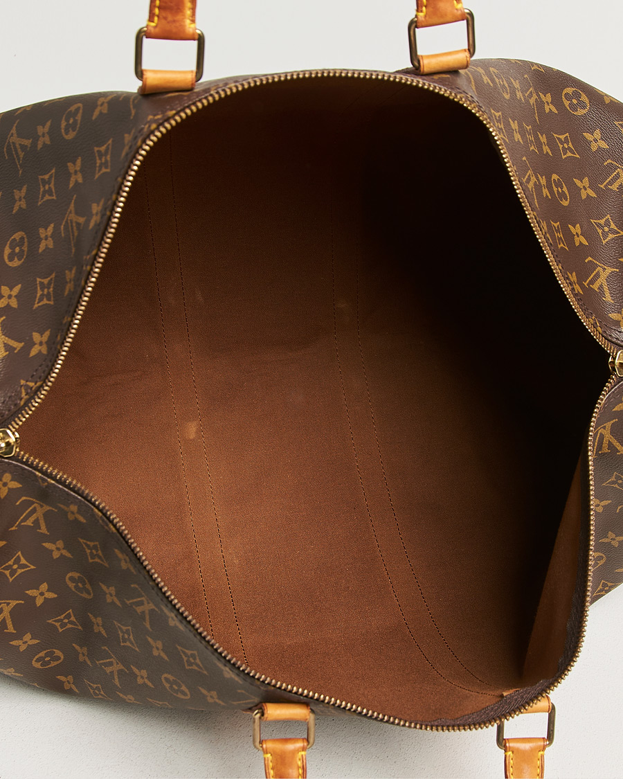 Heren | Louis Vuitton Pre-Owned Keepall Bandouliére 55 Monogram | Louis Vuitton Pre-Owned | Keepall Bandouliére 55 Monogram