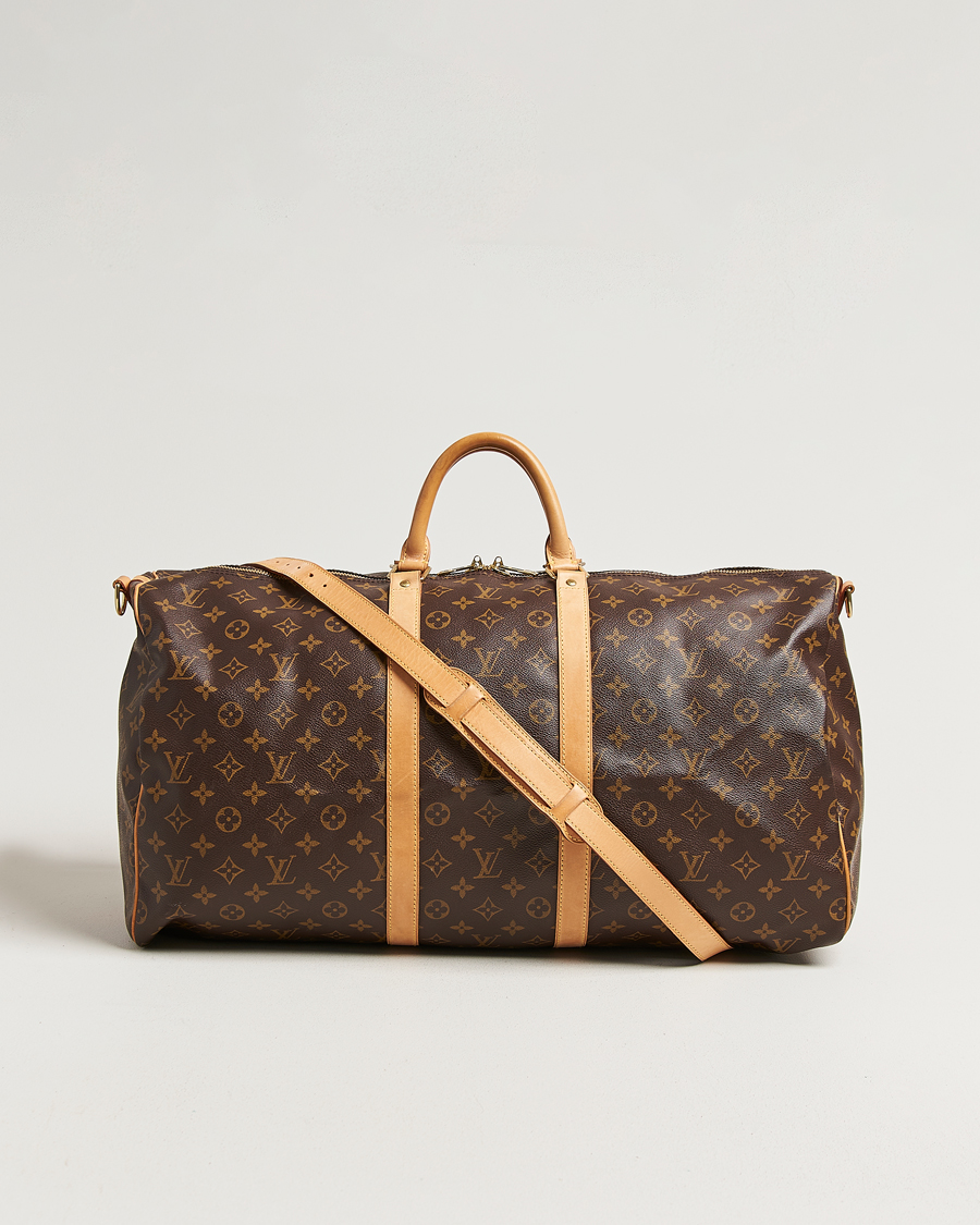 Heren | Pre-Owned & Vintage Bags | Louis Vuitton Pre-Owned | Keepall Bandouliére 55 Monogram