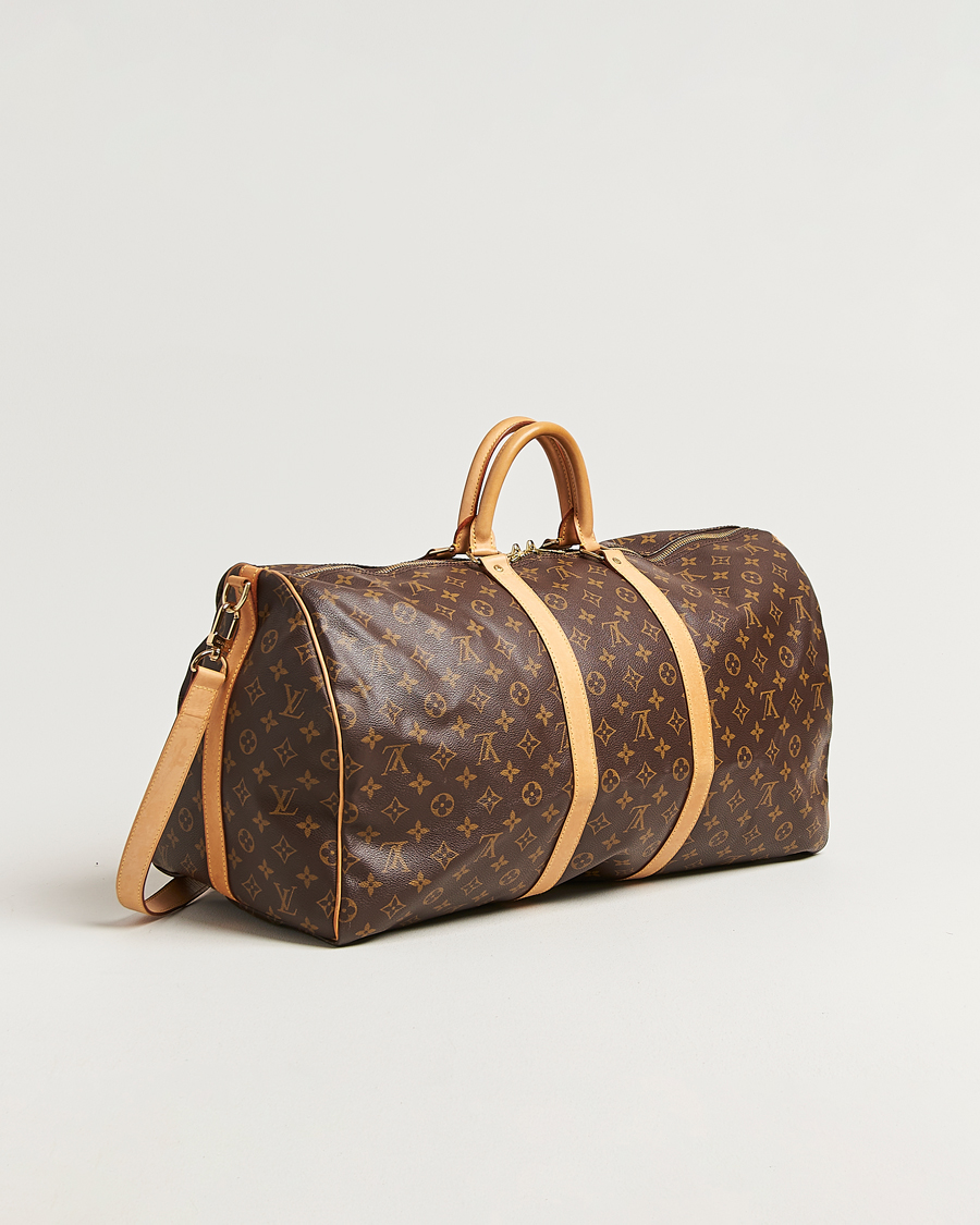 Heren | Pre-Owned & Vintage Bags | Louis Vuitton Pre-Owned | Keepall Bandouliére 55 Monogram