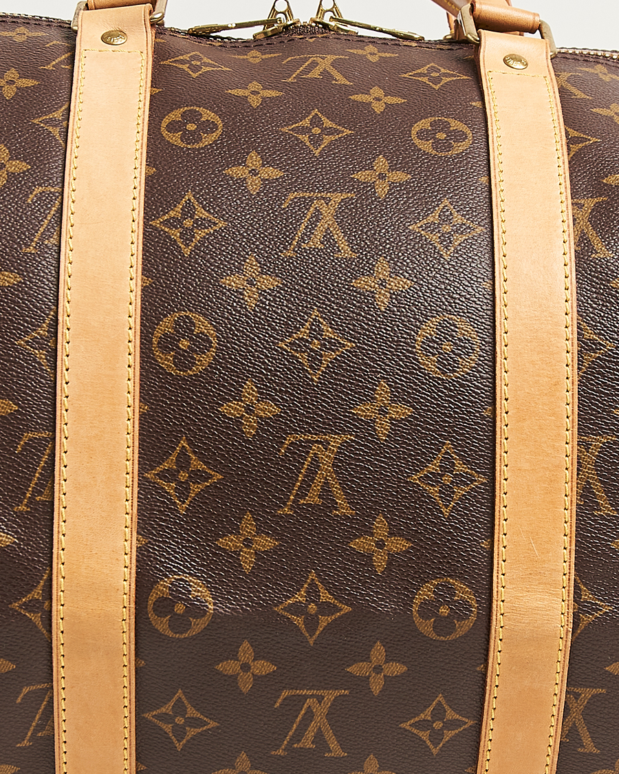Heren | Pre-Owned & Vintage Bags | Louis Vuitton Pre-Owned | Keepall Bandouliére 55 Monogram