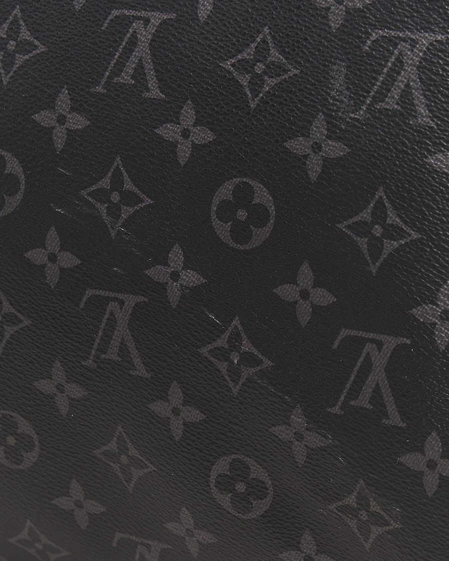 Homme | Pre-Owned & Vintage Bags | Louis Vuitton Pre-Owned | Keepall Bandouliére 55 Monogram Eclipse