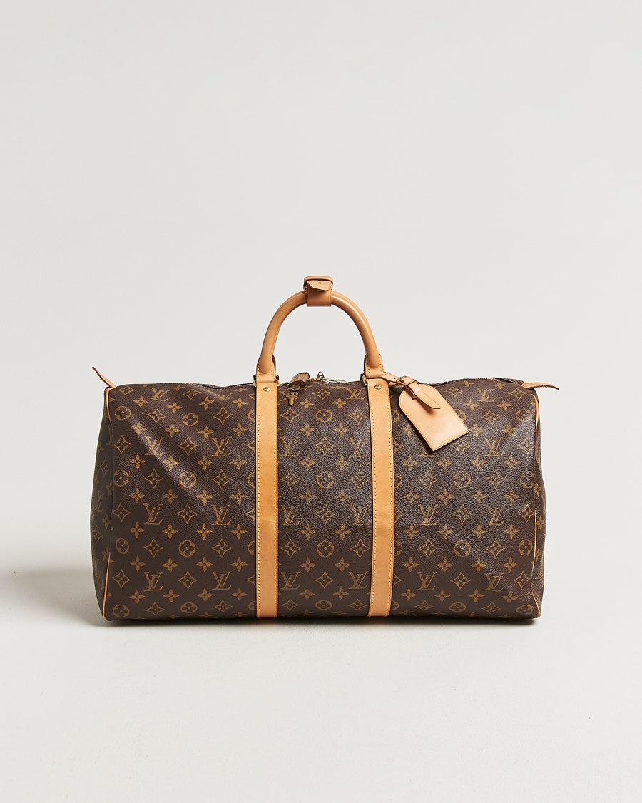 Heren | Pre-Owned & Vintage Bags | Louis Vuitton Pre-Owned | Keepall 50 Monogram