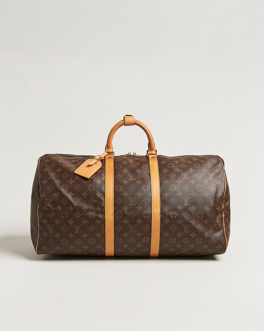 Heren | Pre-Owned & Vintage Bags | Louis Vuitton Pre-Owned | Keepall 55 Monogram
