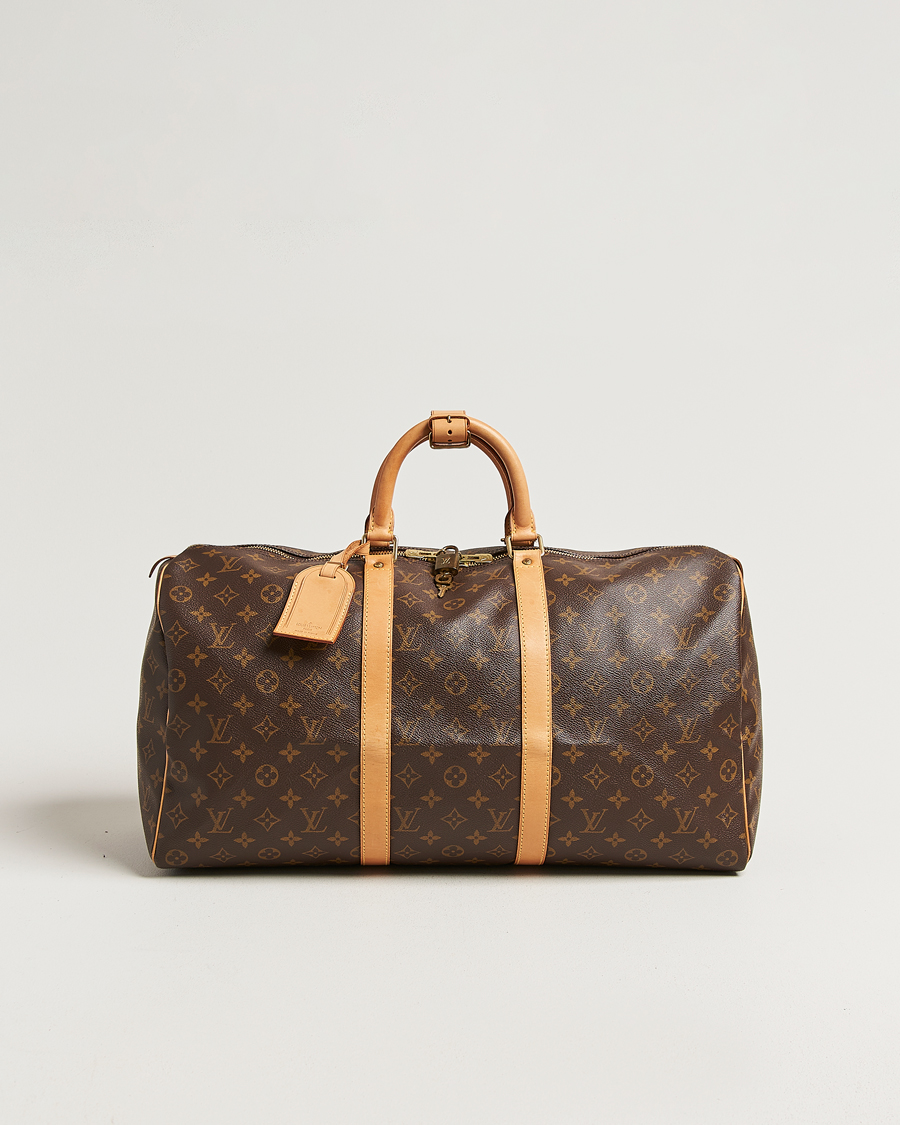 Heren | Pre-Owned & Vintage Bags | Louis Vuitton Pre-Owned | Keepall 50 Monogram