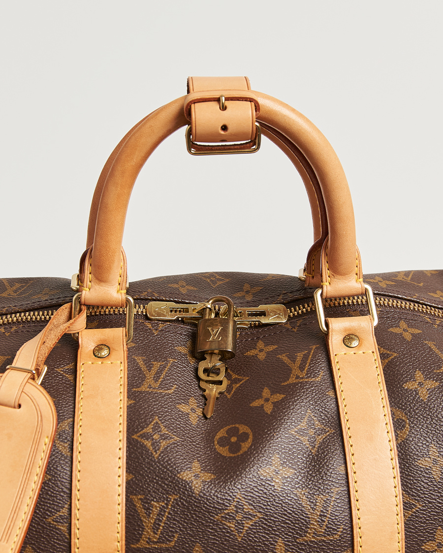 Homme | Pre-Owned & Vintage Bags | Louis Vuitton Pre-Owned | Keepall 50 Monogram