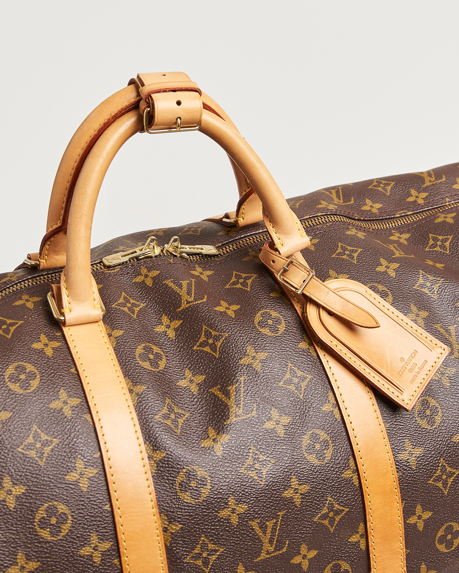 Heren | Pre-Owned & Vintage Bags | Louis Vuitton Pre-Owned | Keepall Bandouliére 60 Monogram