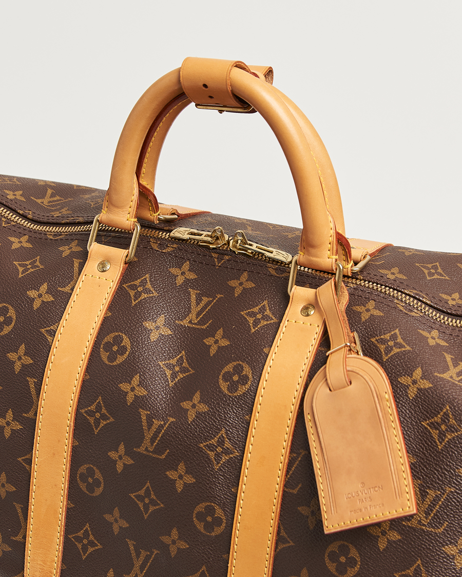 Homme | Pre-Owned & Vintage Bags | Louis Vuitton Pre-Owned | Keepall 55 Monogram