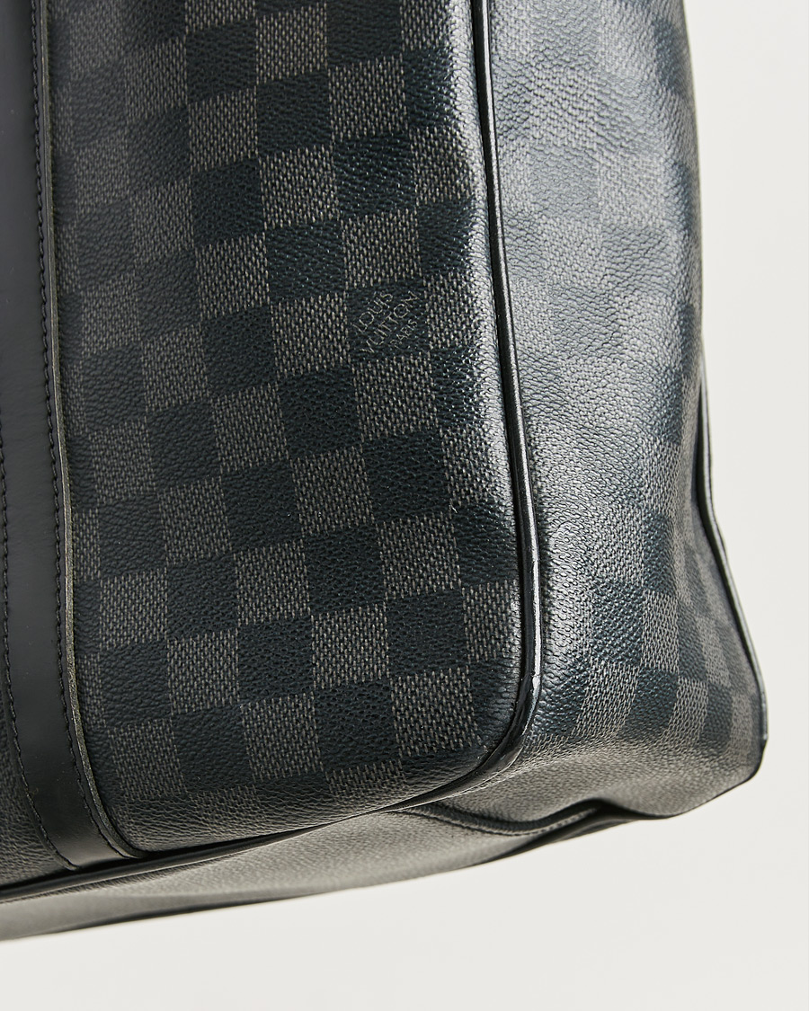 Heren | Louis Vuitton Pre-Owned Tadao Tote Bag Damier Graphite | Louis Vuitton Pre-Owned | Tadao Tote Bag Damier Graphite