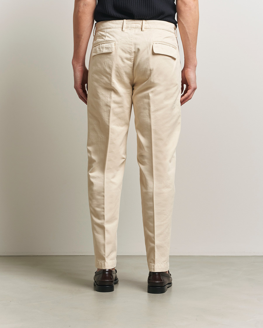 Homme | Pantalons | Massimo Alba | Ionio Cotton Trousers Light Beige