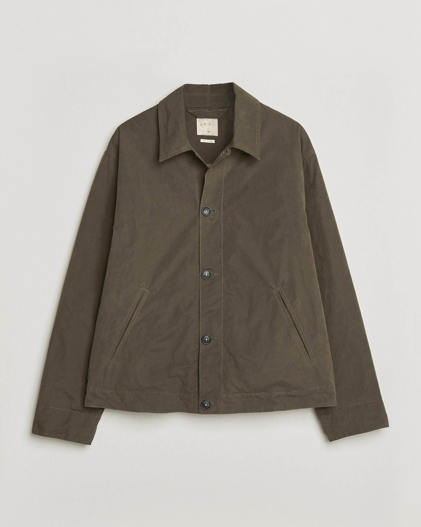 Homme | Manteaux Et Vestes | Massimo Alba | Lined Cotton Bomber Jacket Hunter