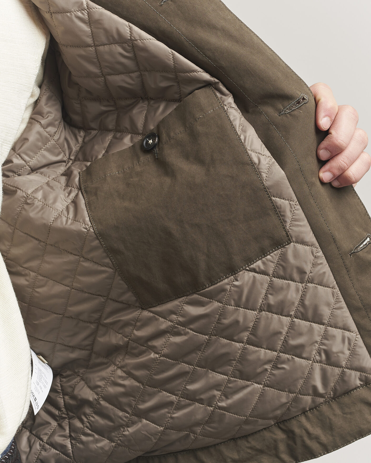 Heren | Jassen | Massimo Alba | Lined Cotton Bomber Jacket Hunter