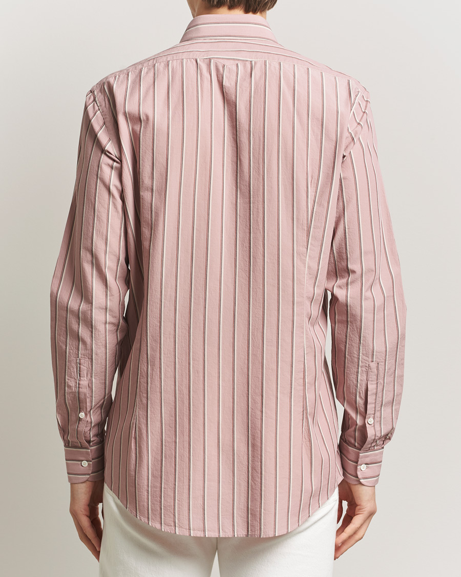 Heren | Overhemden | Massimo Alba | Genova Striped Shirt Old Rose