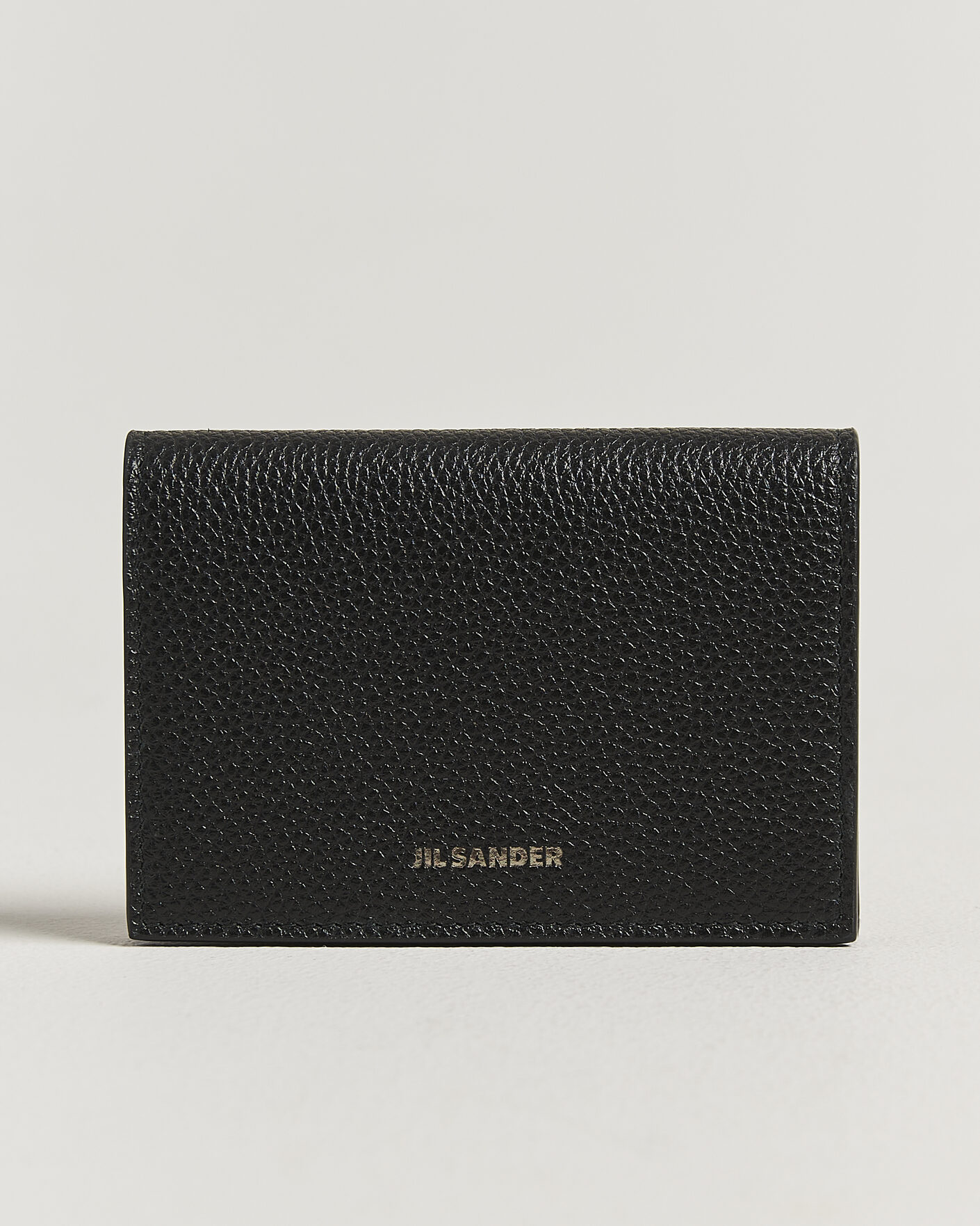 Homme | Portefeuilles | Jil Sander | Grain Leather Card Holder Black
