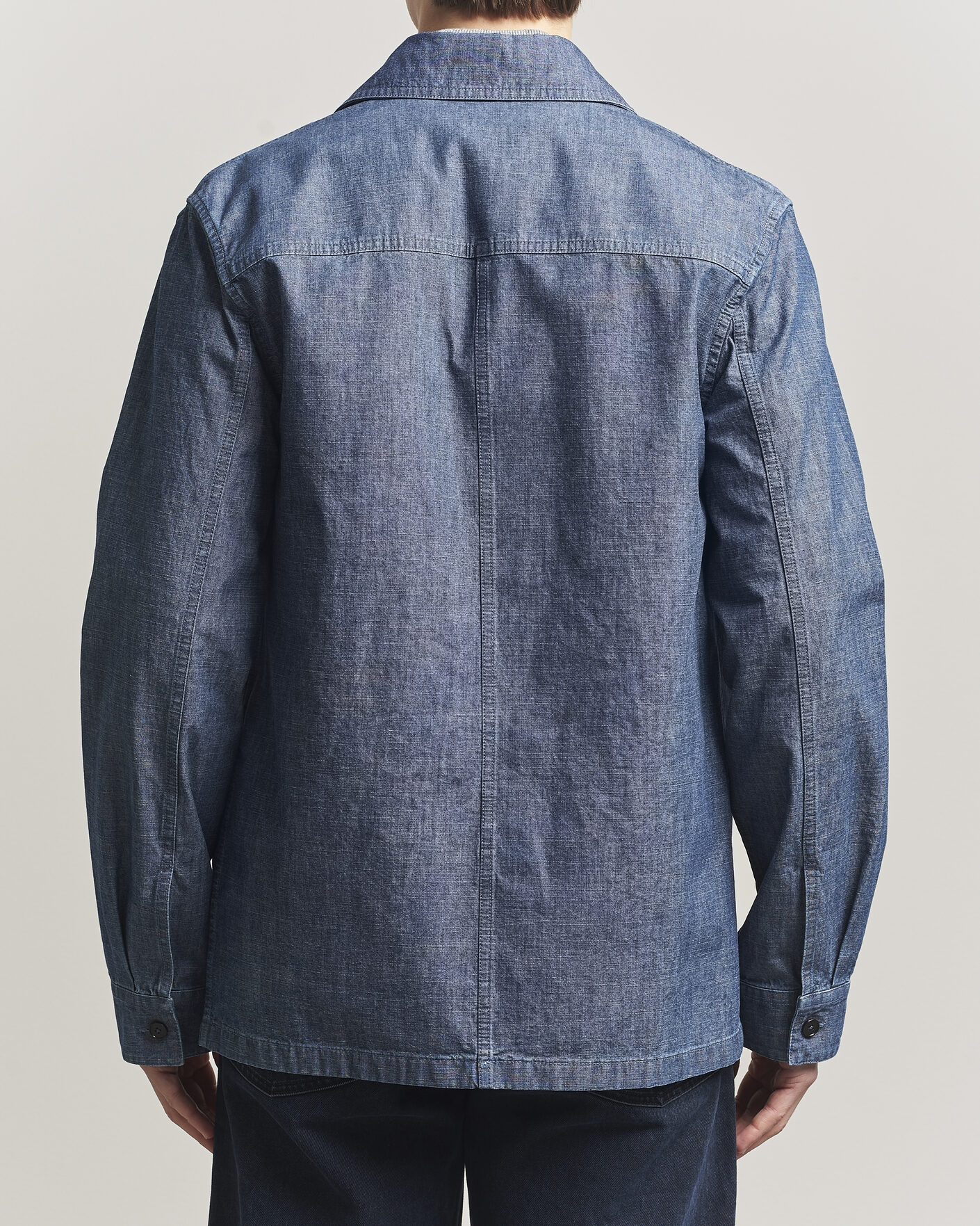 Homme | Chemises | Jil Sander | Denim Overshirt Indigo Blue