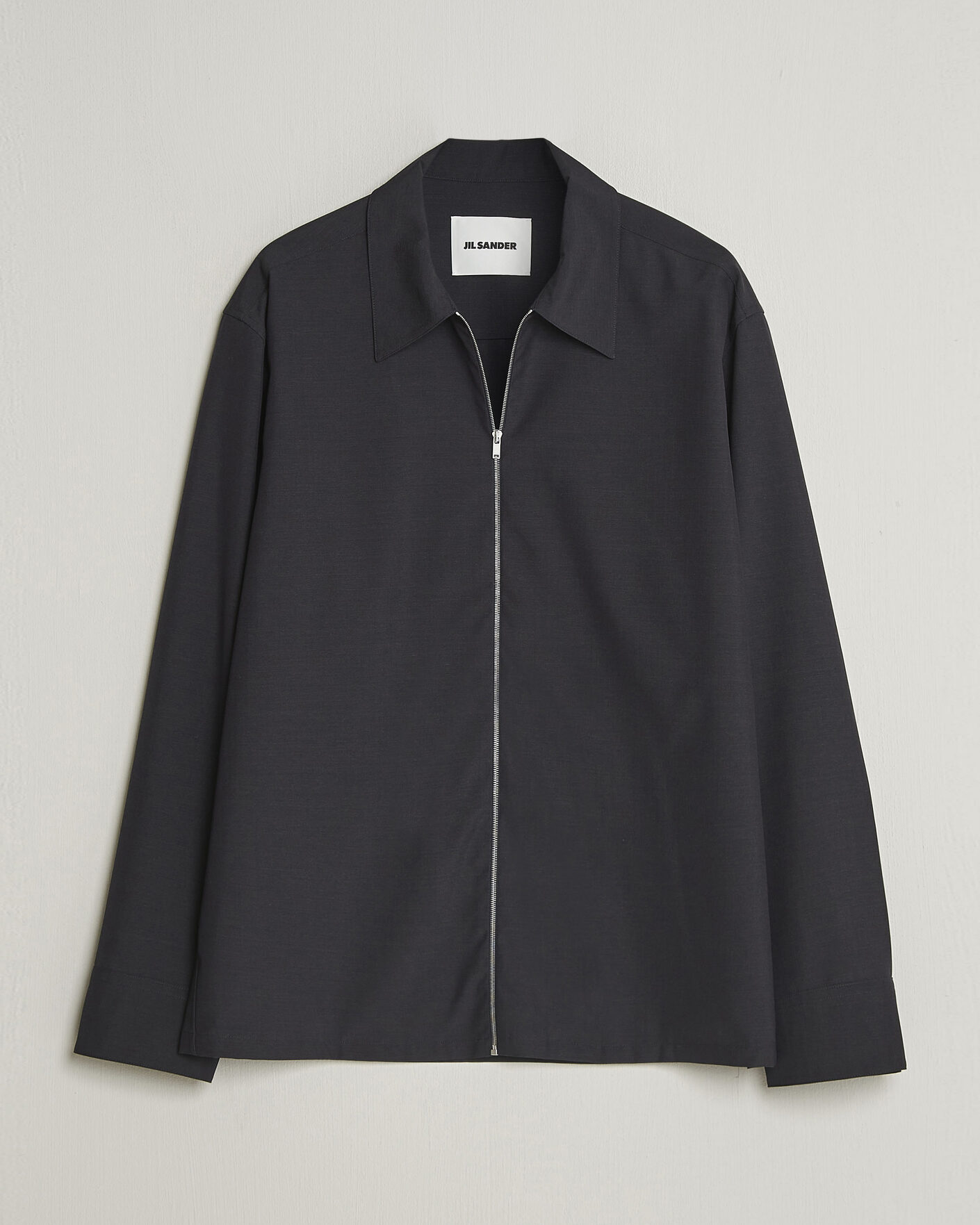 Homme | Chemises | Jil Sander | Zip Shirt Blouson Navy