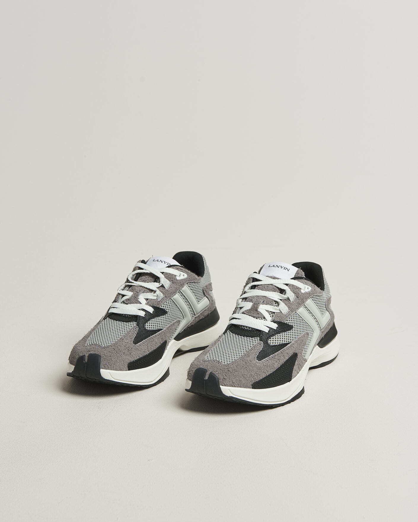 Heren | Sneakers | Lanvin | JLA Running Sneakers Light Grey