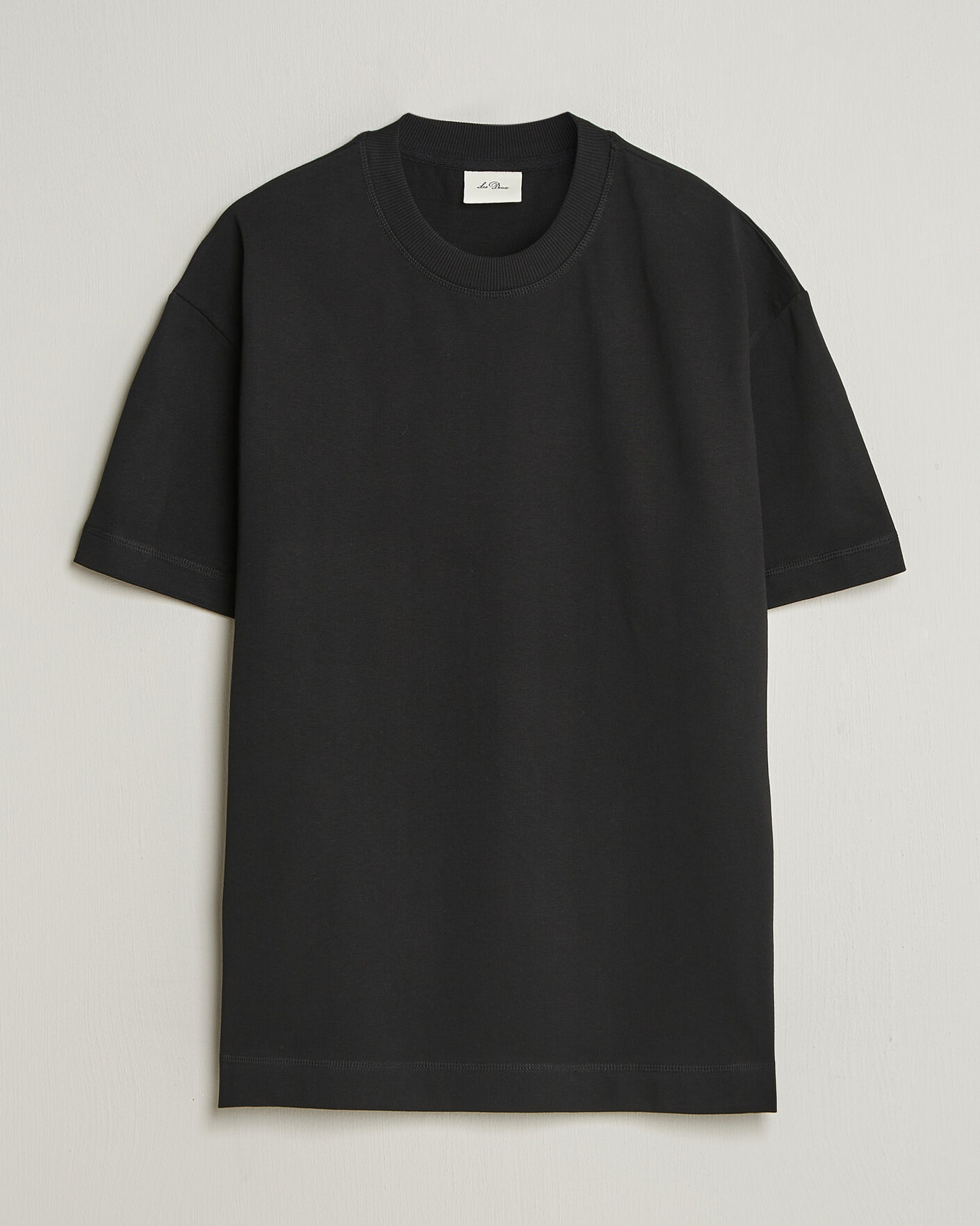 Heren | T-shirts | LES DEUX | Carl Heavyweight T-Shirt Black