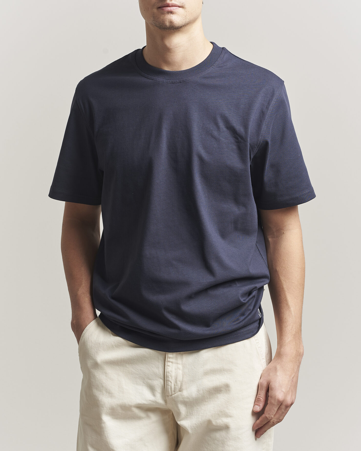 Heren | T-shirts | LES DEUX | Ben Artist T-Shirt Navy