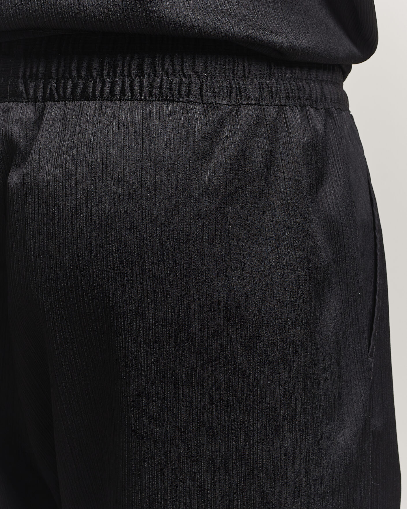 Heren | Broeken | LES DEUX | Houston Plissé Pants Black