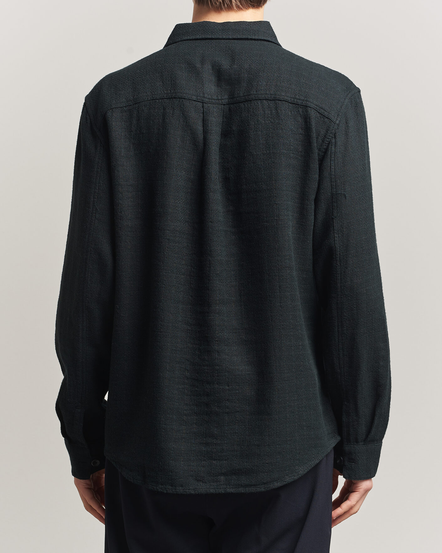Homme | Chemises | LES DEUX | Hamilton Overshirt Black