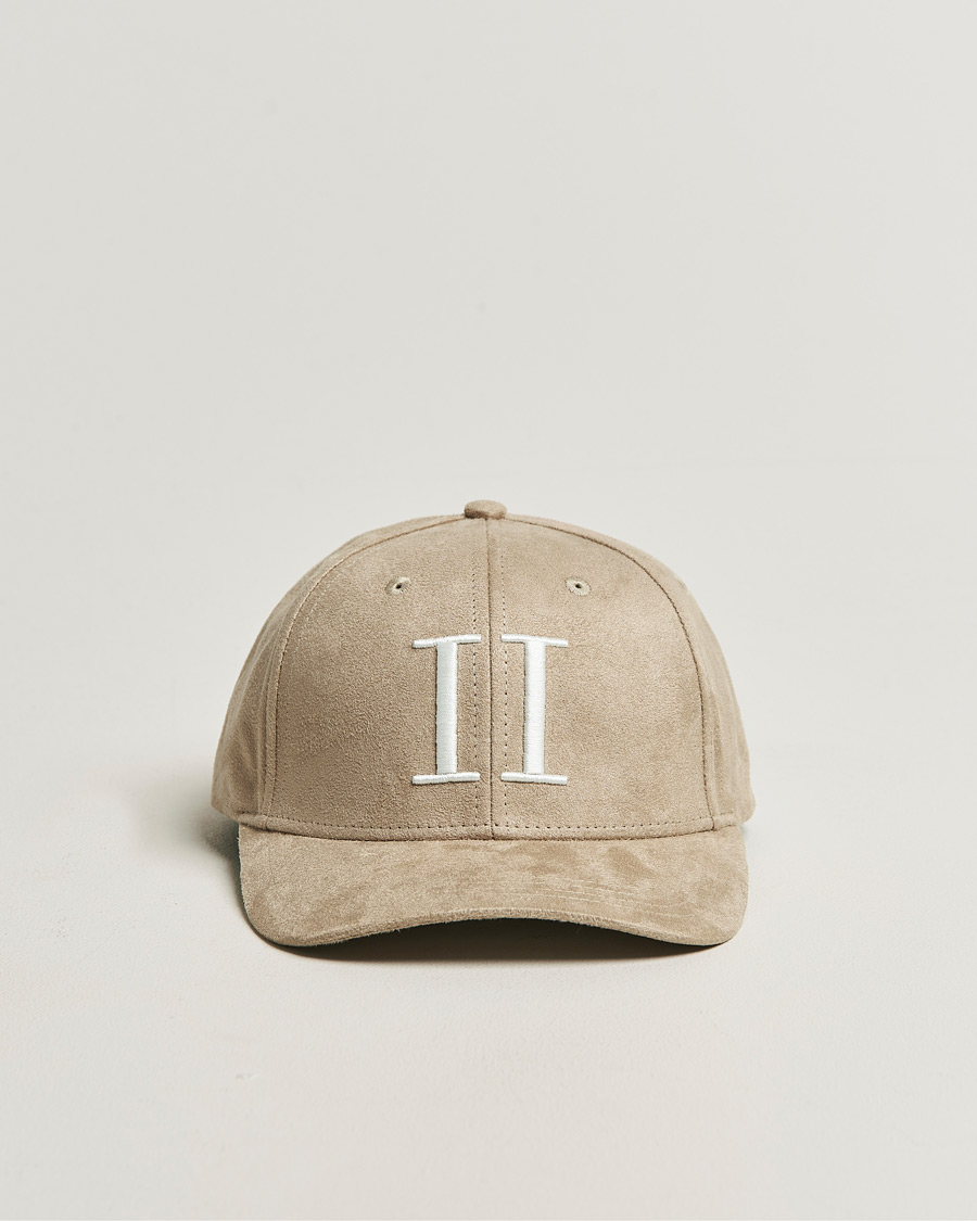 Homme | Bobs Et Casquettes | LES DEUX | Encore Suede Baseball Cap Dark Sand