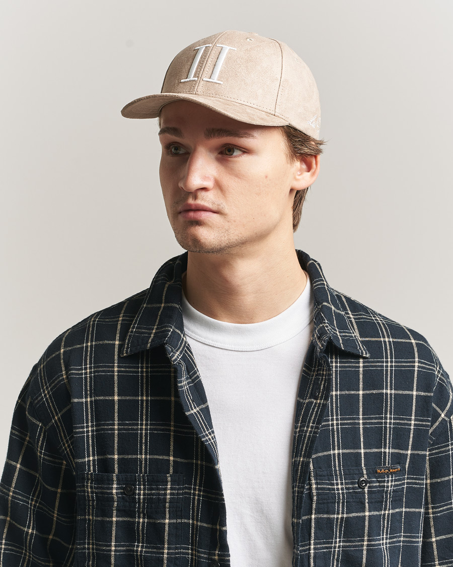 Homme | Bobs Et Casquettes | LES DEUX | Encore Suede Baseball Cap Dark Sand
