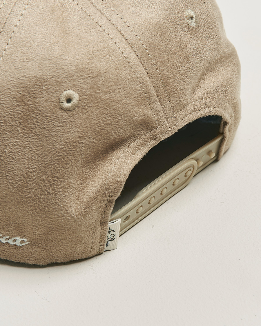 Homme | Bobs Et Casquettes | LES DEUX | Encore Suede Baseball Cap Dark Sand