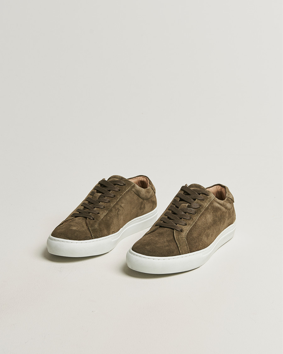 Homme | Baskets | LES DEUX | Theodor Suede Sneakers Teak Brown