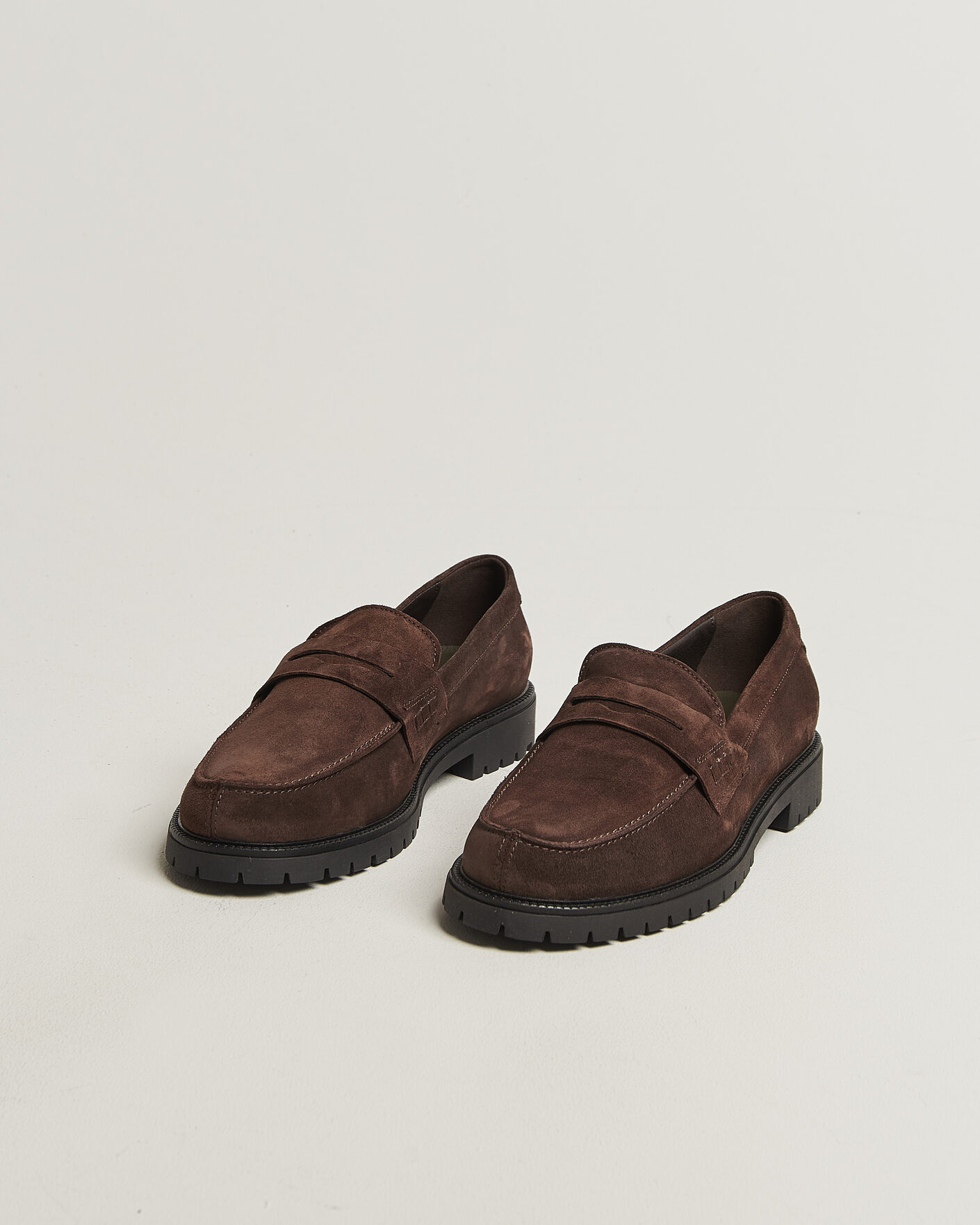 Homme | Loafers | LES DEUX | Taylor Oil Suede Loafers Turkish Coffee