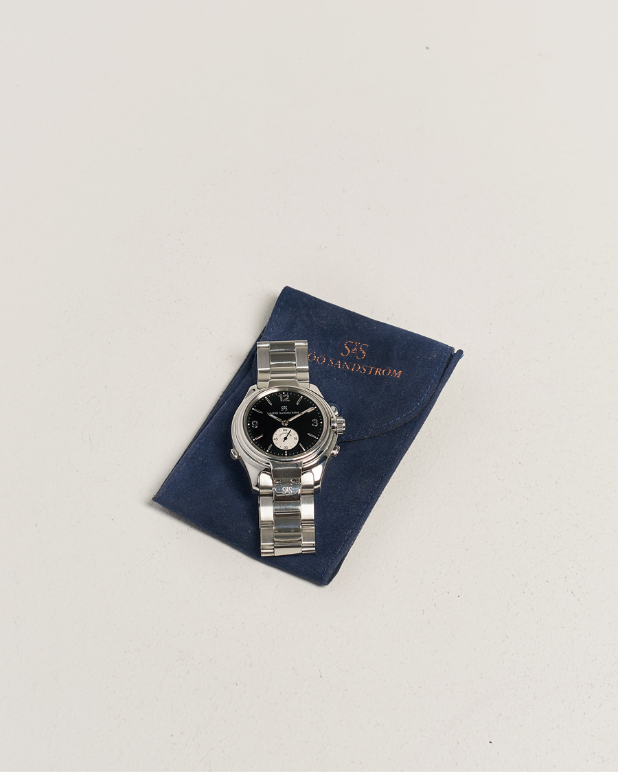 Heren | Sjöö Sandström Pre-Owned Chronolink worldtimer | Sjöö Sandström Pre-Owned | Chronolink worldtimer