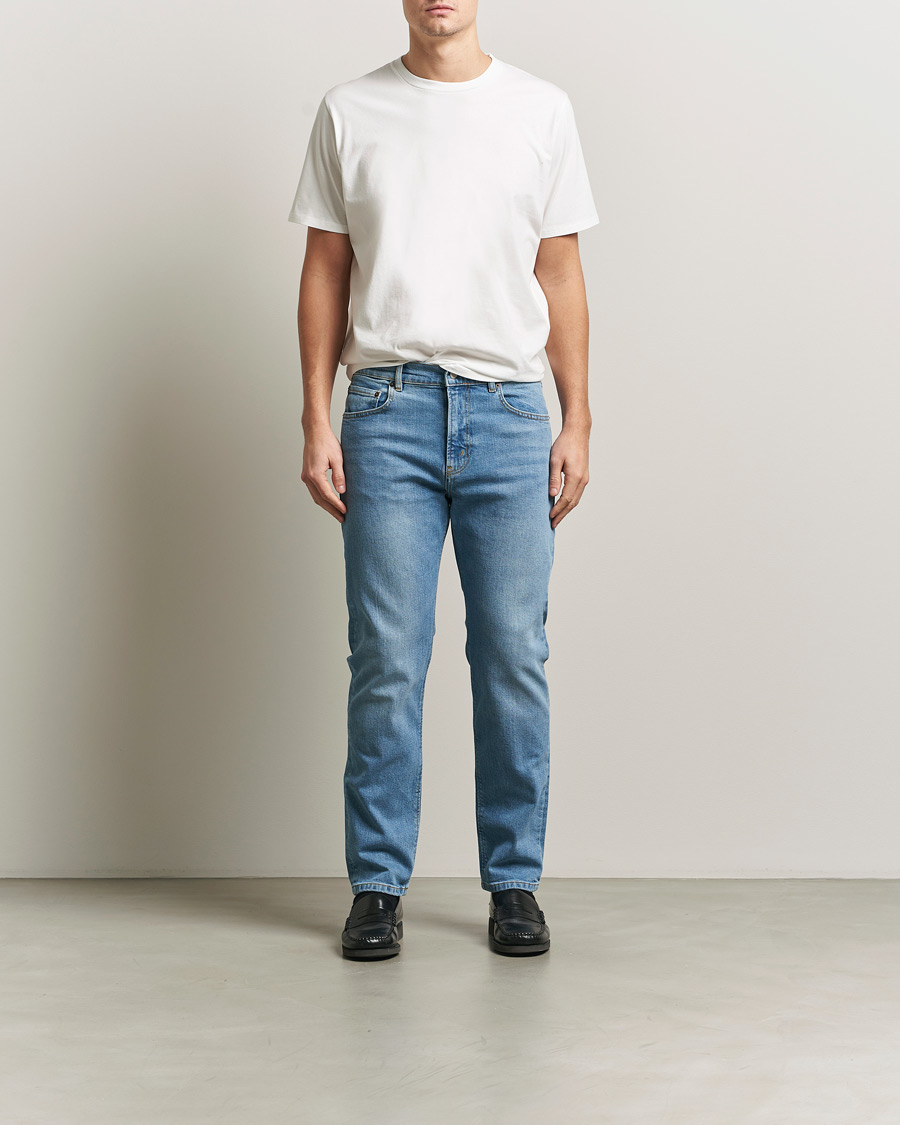Homme | Pantalons | Jeanerica | TM005 Tapered Jeans Light Vintage 62