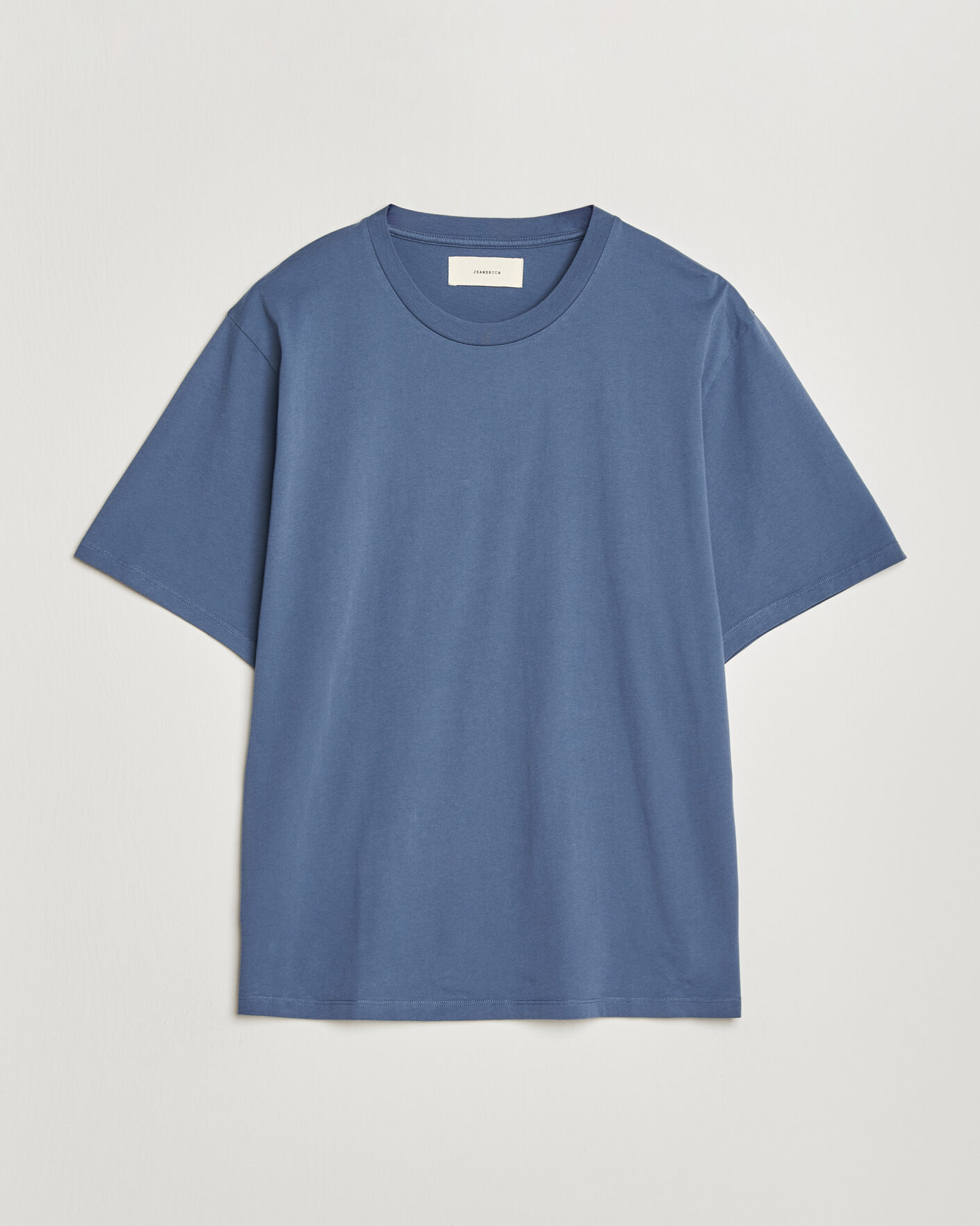 Homme | T-shirts | Jeanerica | Delon Crew Neck T-Shirt Blue