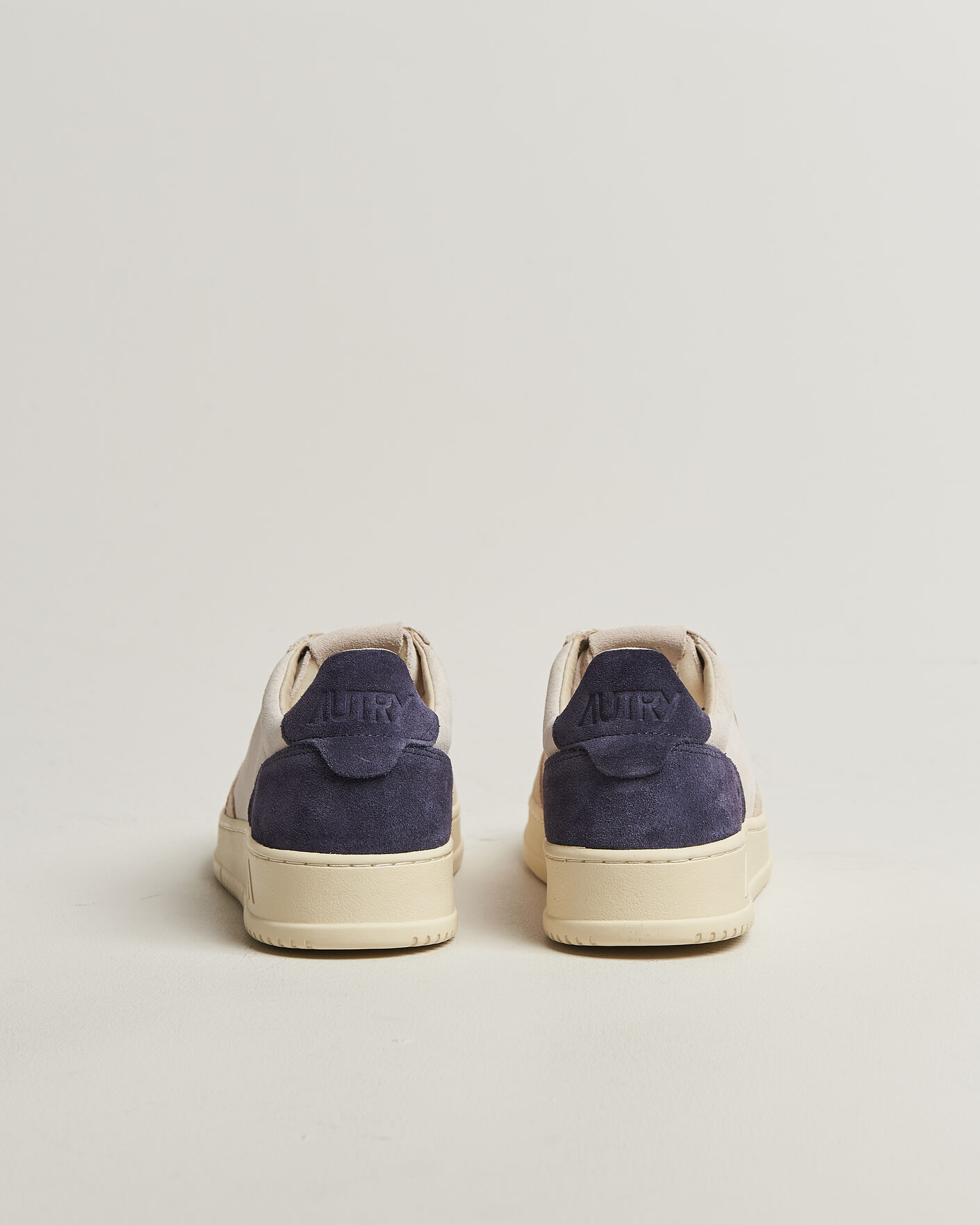 Heren | Sneakers | Autry | Medalist Low Suede Mix Sneaker Blue/White/Sand