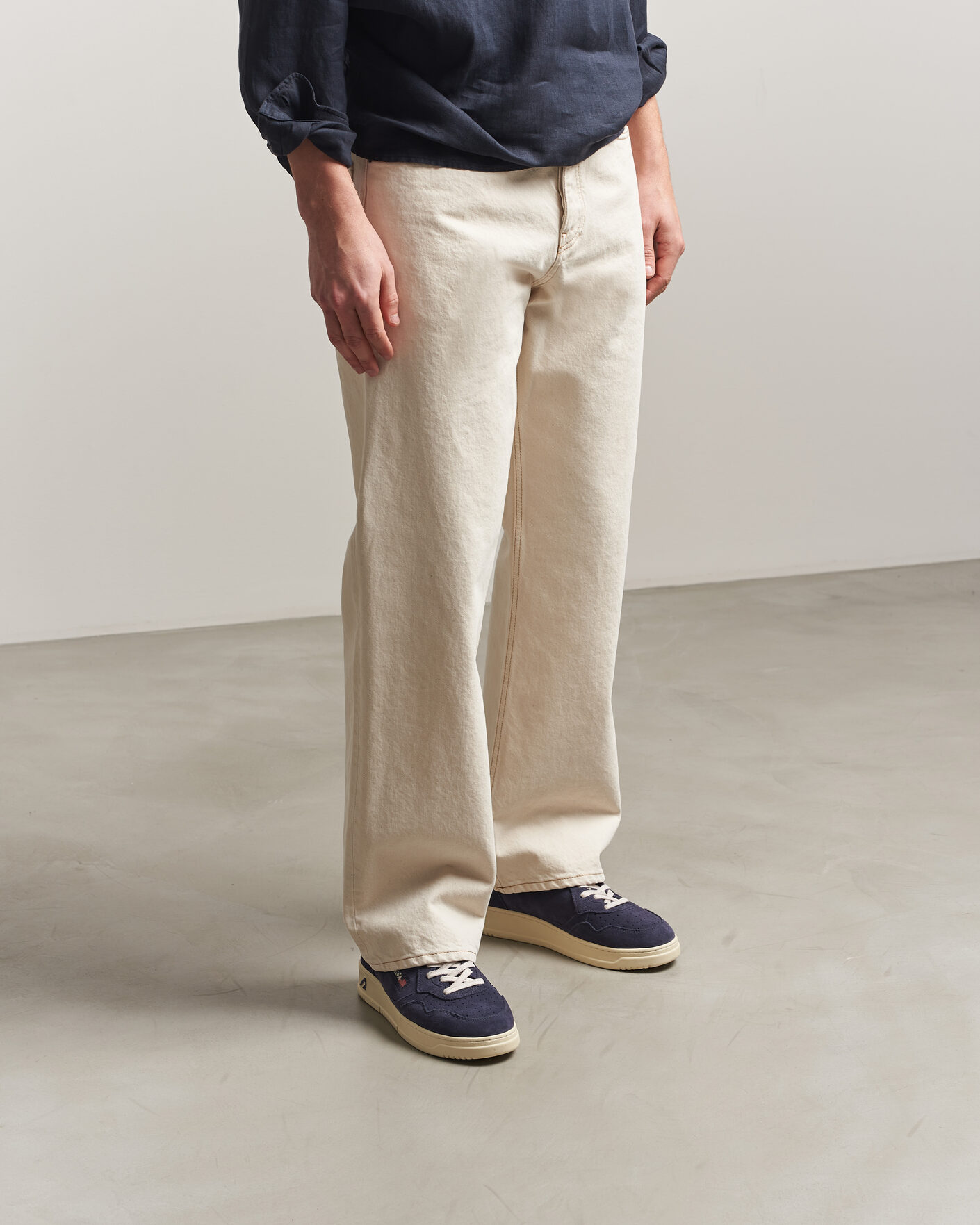 Heren | Sneakers | Autry | Medalist Low Sneaker Space/White