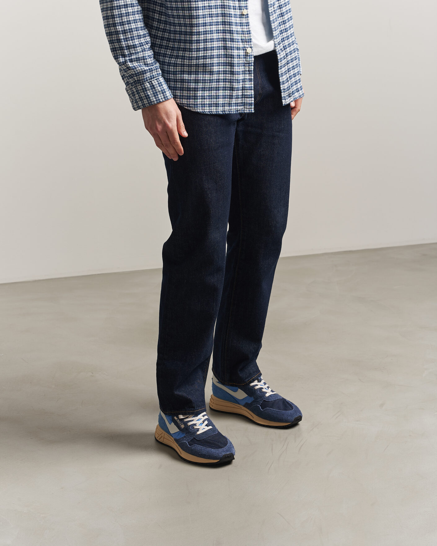 Homme | Baskets | Autry | Reelwind Running Sneaker Bluette/Digital Blue