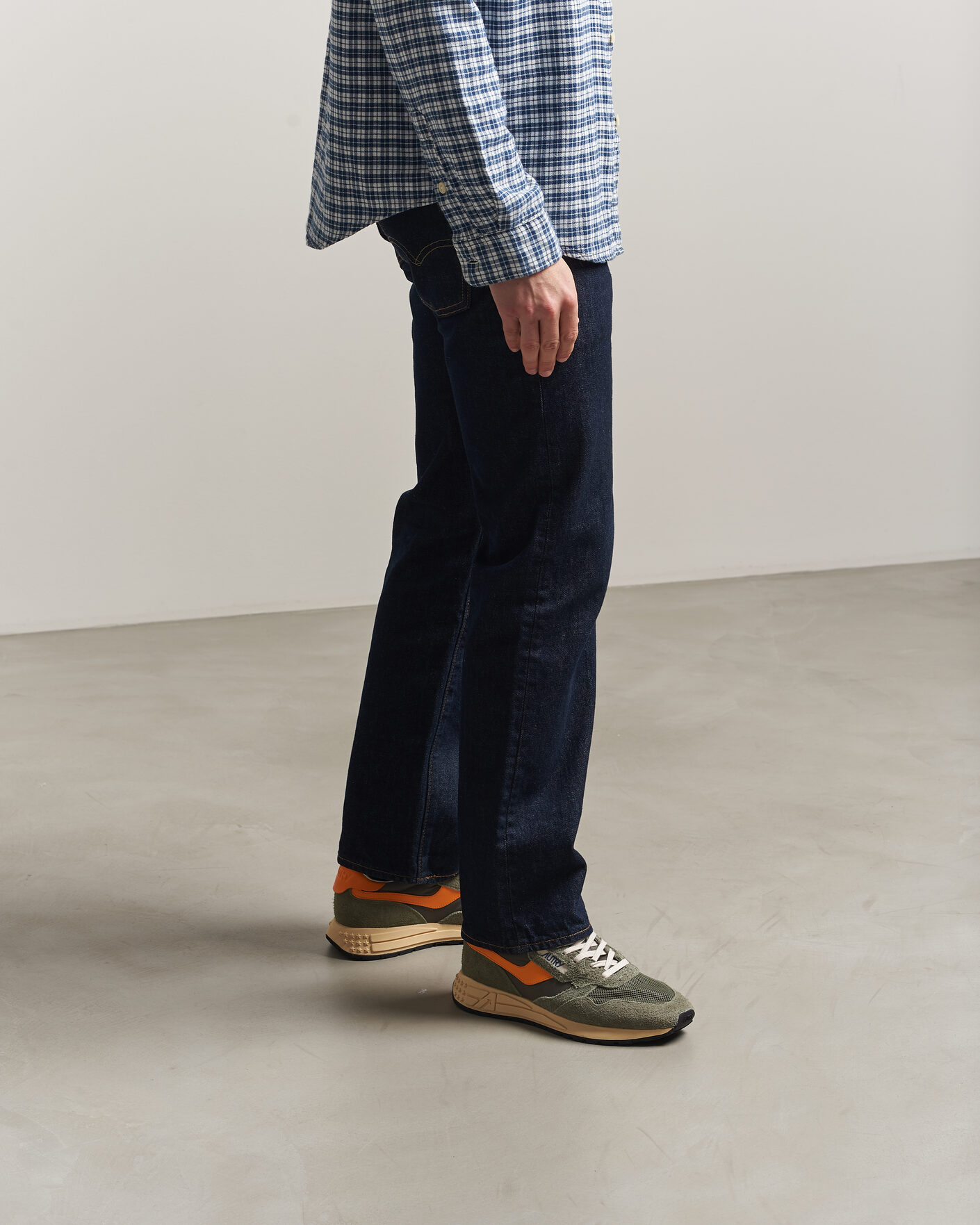 Homme | Baskets | Autry | Reelwind Running Sneaker Salvia/Smoked  Green