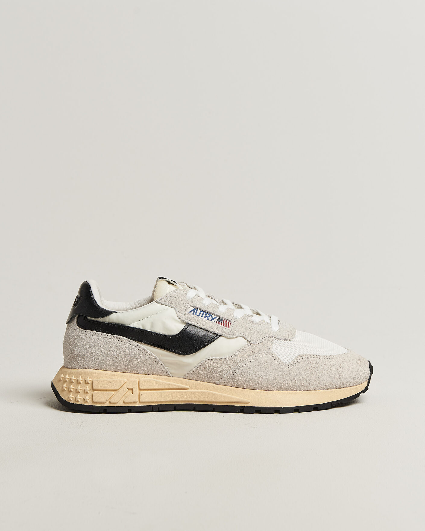 Heren | Sneakers | Autry | Reelwind Running Sneaker White/Black