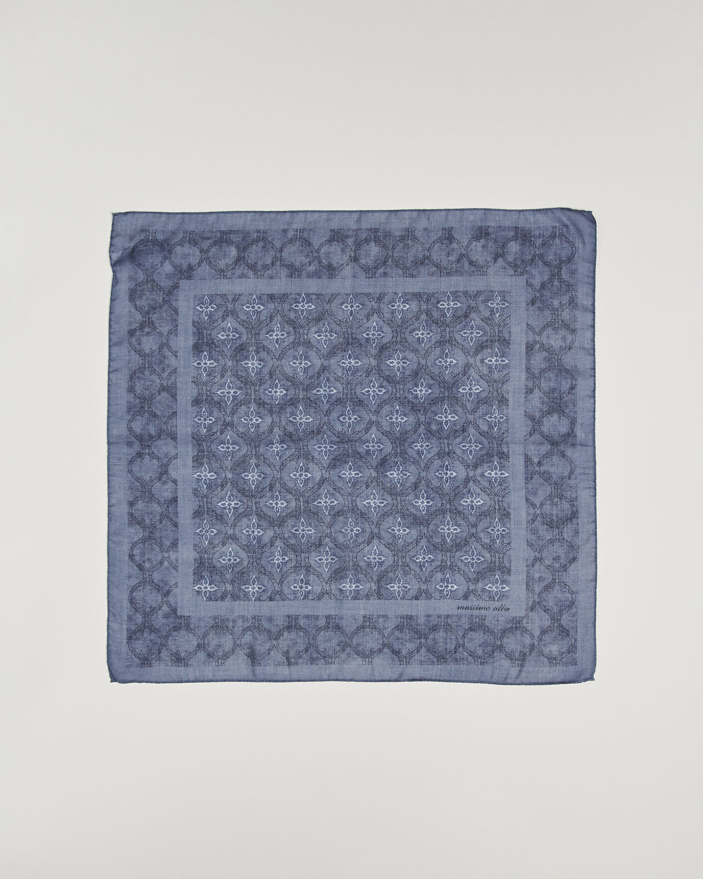 Heren | Sjaals | Massimo Alba | Cashmere/Silk Bandana Navy