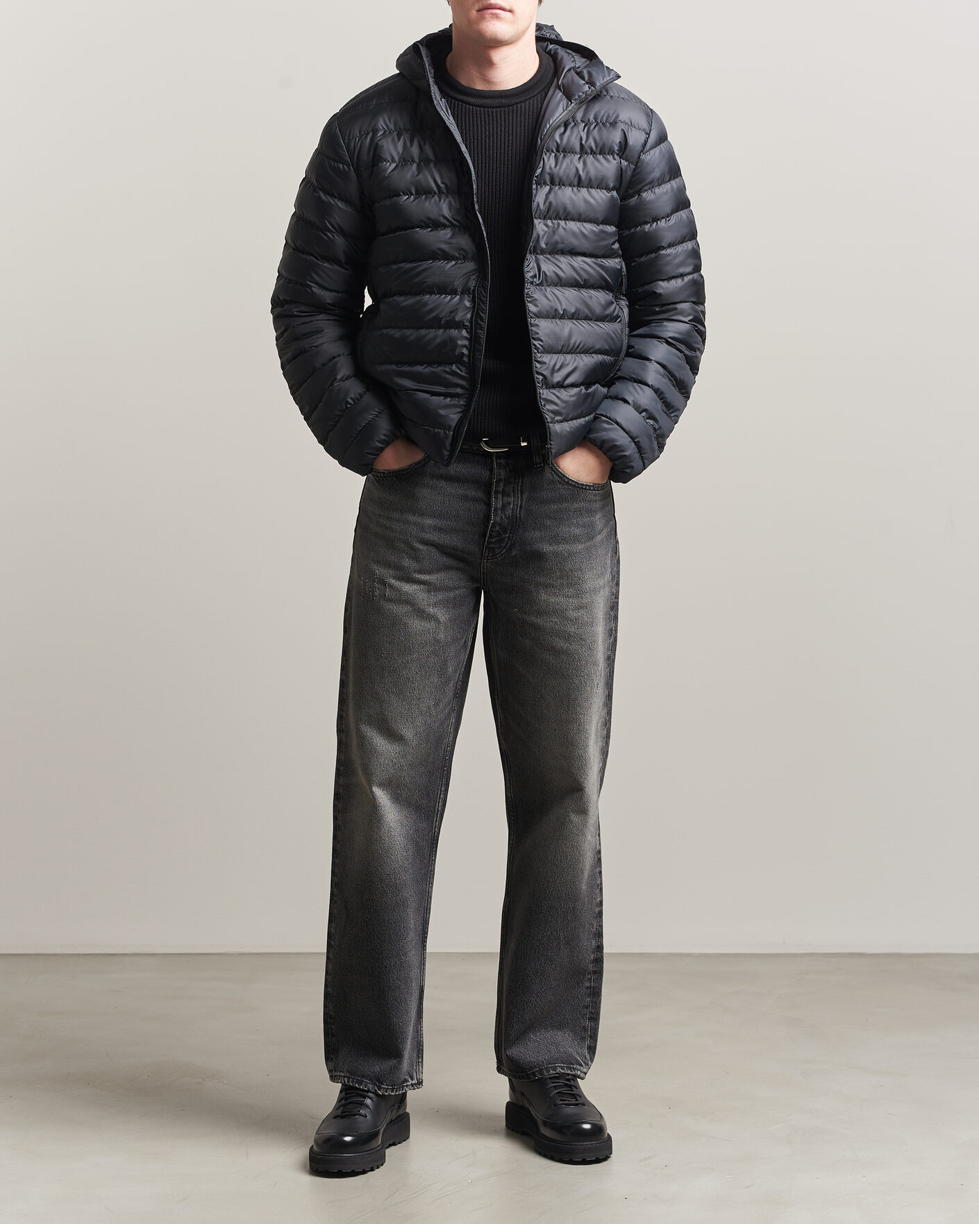 Heren | Jassen | Canada Goose Black Label | Canada Goose Stratus Down Hoody Black