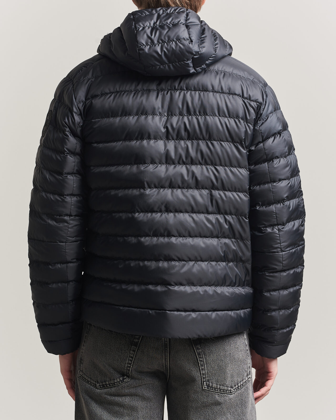 Heren | Jassen | Canada Goose Black Label | Canada Goose Stratus Down Hoody Black
