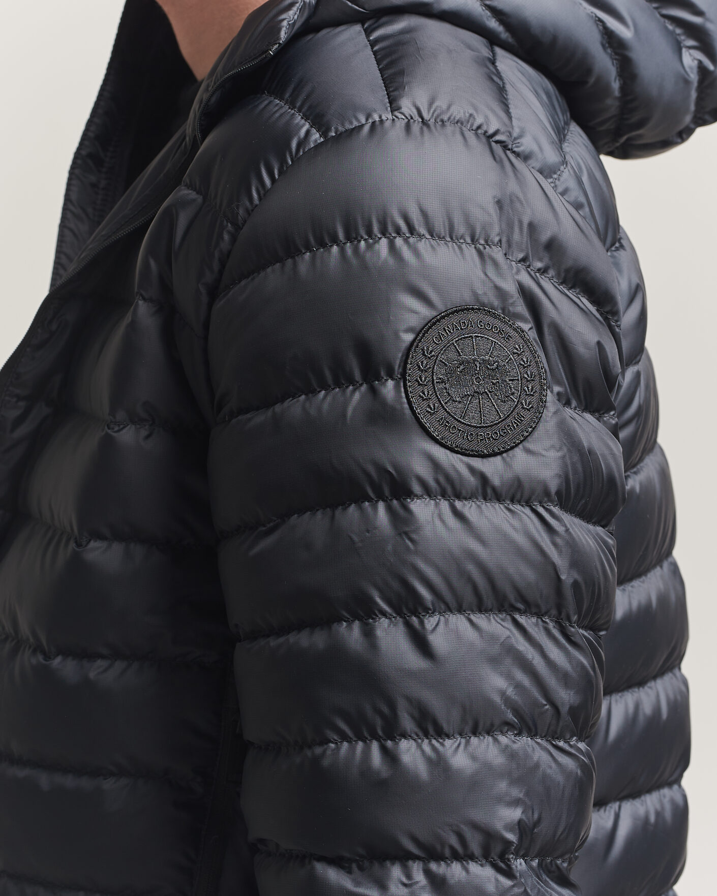 Heren | Jassen | Canada Goose Black Label | Canada Goose Stratus Down Hoody Black