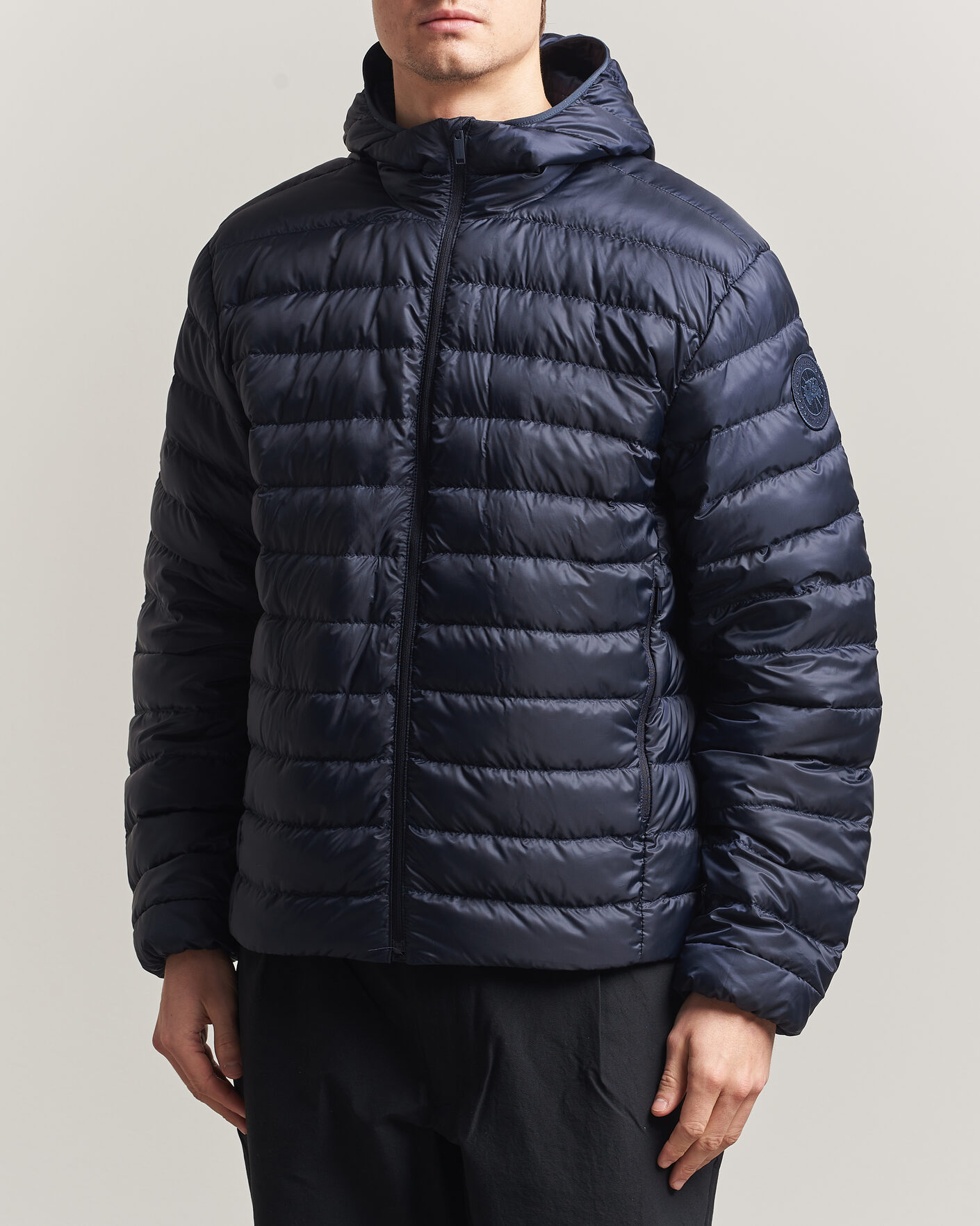 Heren | Jassen | Canada Goose Black Label | Canada Goose Stratus Down Hoody Nocturne
