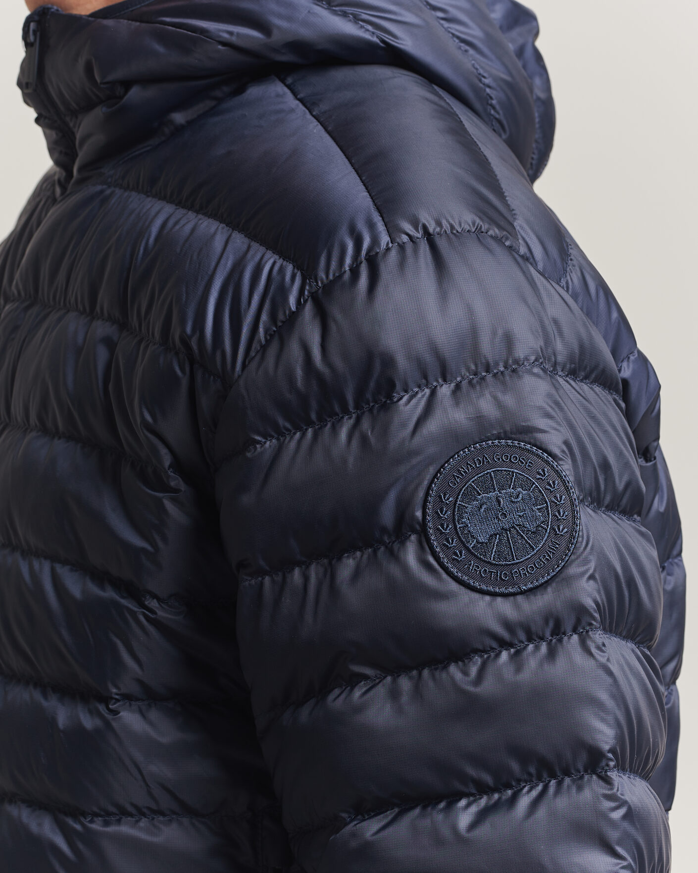 Heren | Jassen | Canada Goose Black Label | Canada Goose Stratus Down Hoody Nocturne