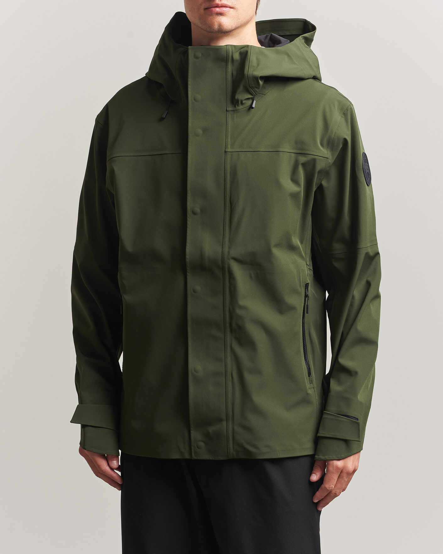 Homme | Manteaux Et Vestes | Canada Goose | BD Rupert Rain Jacket Moss Khaki